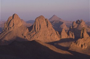 tramonto sull'Assekrem