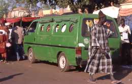 Taxi brousse a Bamako